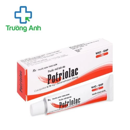 Potriolac 15g Dopharma (thuốc mỡ) - Thuốc bôi điều trị vảy nến mảng